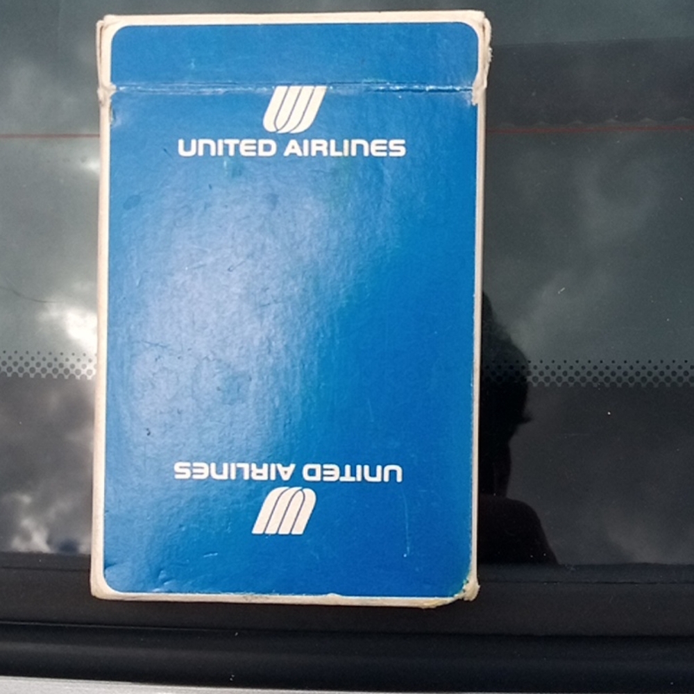 Vintage United Airlines Playing Cards COMPLETE